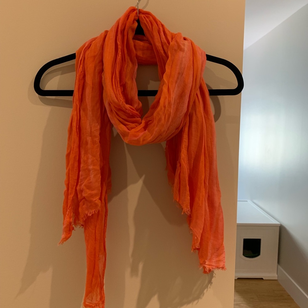 American Eagle Orange Spring Scarf